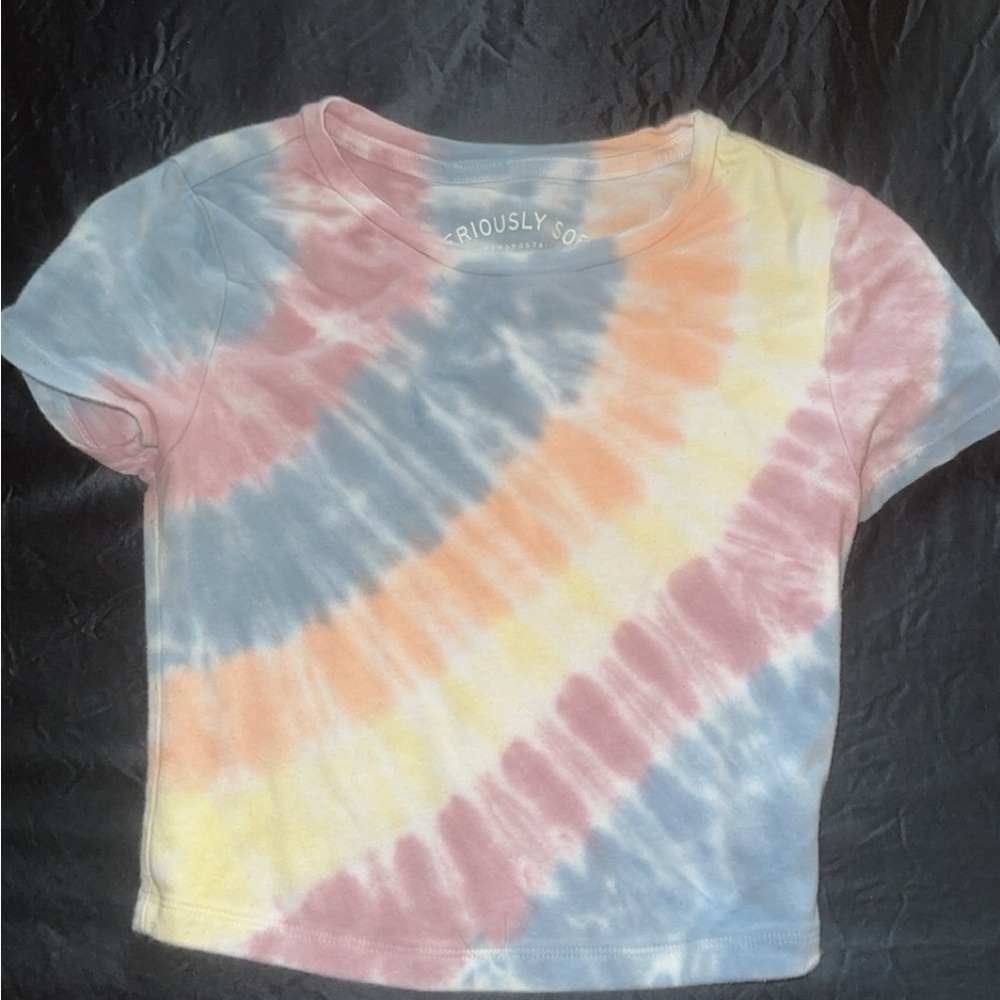 Tie dye crop